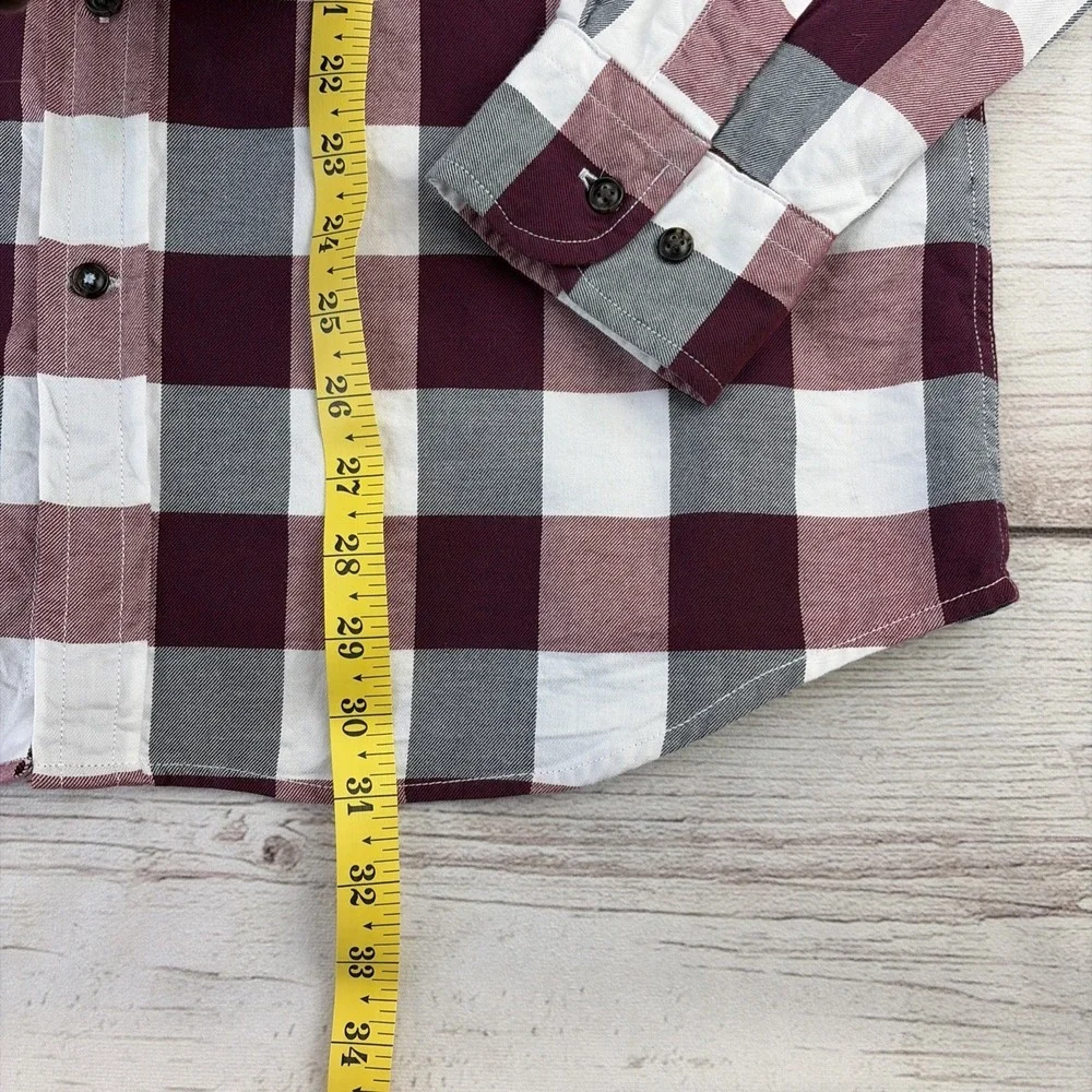 Banana Republic plaid see